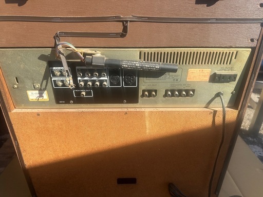 昭和レトロ Technics テクニクス 家具調ステレオセット SC-8500