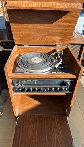 昭和レトロ　national technics sc-800 レコードプレーヤー ◇当時物 national/ナショナル ステレオ セット SC-800 レコード