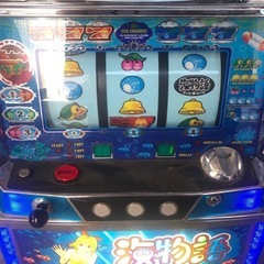お話中です　パチスロ　海物語　サミー　メダル不要機の画像