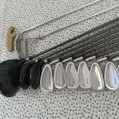 【取引中】ゴルフクラブ 12本 IGNIO キャディバッグ フィットウェイ セット おまけ付き 男女兼用の画像