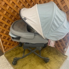 【愛品館 江戸川店】コンビ ホワイトレーベル ネムリラ AUTO SWING BEDi Long 電動ハイローチェア ID:110-025655-007の画像