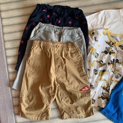 子供　120サイズ　半袖　短パン　まとめての画像