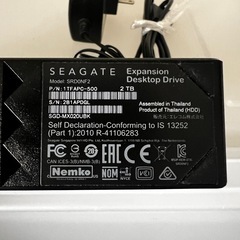 外付けHDDの画像