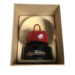 ルイヴィトン  オブジェ レッド×ブラック  LOUIS VUITTON スノードーム アルマの画像