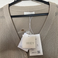 IRIEY カーディガン新品の画像