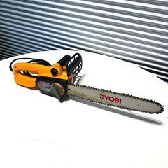 店頭引き渡し 中古 RYOBI チェンソー（ブレーキ付）CS-3610SC 動作確認済み 工具の画像