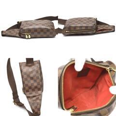 ルイヴィトン N51994 ボディバッグ ブラウン  LOUIS VUITTON ジェロニモス  ダミエの画像