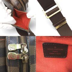 ルイヴィトン N51994 ボディバッグ ブラウン  LOUIS VUITTON ジェロニモス  ダミエの画像