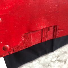 ★ヴィンテージ! 昭和レトロ レトロ家具 キッズチェア 幼児用椅子 子供用椅子 保育所 全長サイズ(約)幅40×奥28×高51㎝ 西-B　リサイクルショップ札幌　買取本舗 西野店の画像