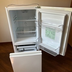 冷蔵庫　126L 2020年製　破損箇所ありの画像