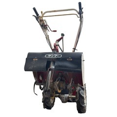 ◯手渡し/近隣配達のみ ヤンマー 農用トラクター 逆転クロスロータリー 耕運機 歩行型 YANMAR デラックス デカポチ DK7DX ジモティ姫路の画像
