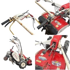 ◯手渡し/近隣配達のみ ヤンマー 農用トラクター 逆転クロスロータリー 耕運機 歩行型 YANMAR デラックス デカポチ DK7DX ジモティ姫路の画像