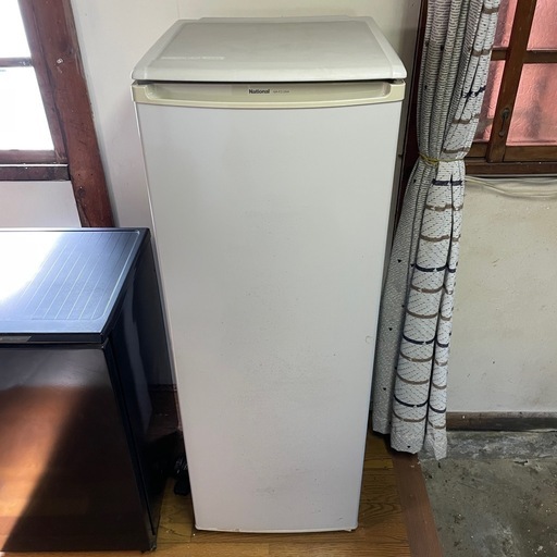 9/18まで】 冷凍庫 ナショナル NR-FZ12NA-H 120L 00年製 縦型