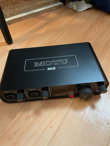 motu m2 オーディオインターフェイス