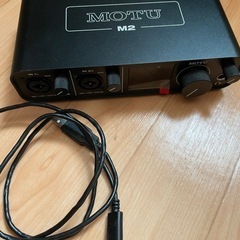 motu m2 オーディオインターフェイスの画像