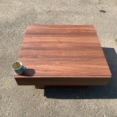 テレビ　テーブル　木製　美品　の画像