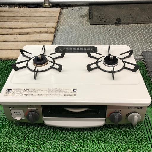 美品　2024年製　リンナイ　都市ガス　ガスコンロ　RT34NJH7SA-CL