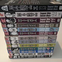 DEATH NOTE漫画(英語版)1-13の画像