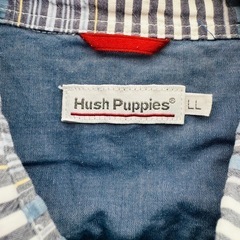 Hush Puppies ハッシュパピー 半袖シャツ ストライプ メンズの画像