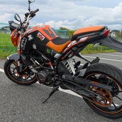 KTM125 DUKE 自賠責令和11年10月ロング 整備済 灯火類LED 即乗りの画像