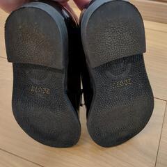 ローファー 18cm　黒の画像