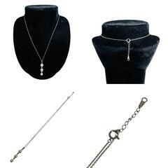 タサキ ネックレス ネックレス ホワイトゴールド  TASAKI 750WG パールの画像