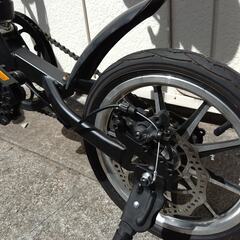 折り畳み自転車 14インチの画像