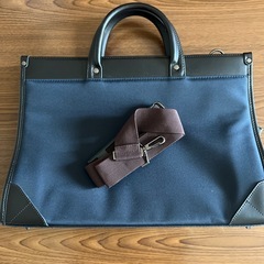 リクルートバック　紺色の画像