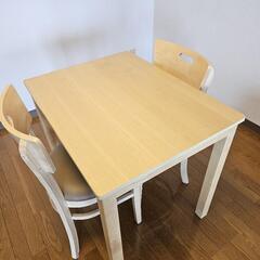 2人　テーブルセットの画像