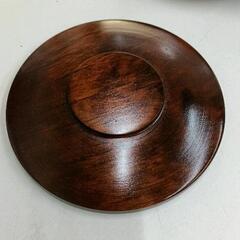 0902-196 木製　茶托　５枚セットの画像