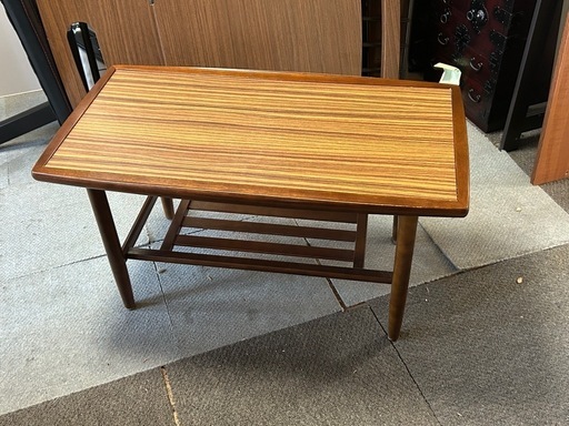 【ヴィンテージ家具】オールドカリモク ローテーブル 昭和レトロ ヴィンテージ家具】オールドカリモク ローテーブル 昭和レトロ