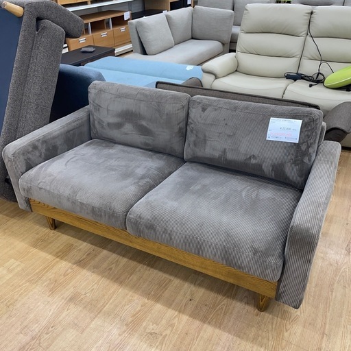 ★リユースのサカイ幸手店★SJ10264★クラッシュゲート　2人掛けソファー　クリーニング済み