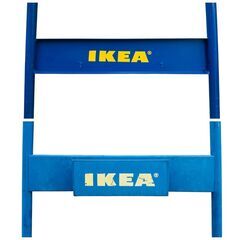 【REGASTOCK 川崎店】IKEA イケア トローリー キャリーカート ブルー 折りたたみ 廃盤の画像