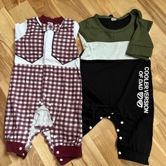 カバーオール　男の子　70〜80の画像