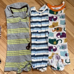 カバーオール　男の子　70〜80の画像