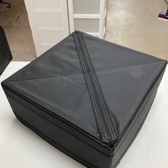 O2509-022 折りたたみ可能収納ケース ブラック 大 中古の画像