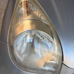 ヘッドライト磨きの画像