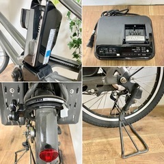 ブリヂストン 電動自転車 幼児2人同乗用 の画像