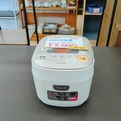 アイリスオーヤマ 5合炊飯器 KERC-MA-50-W 2017年製 動作確認済み【こちらは店舗です。浜村鹿野温泉ICから3分 買取本舗 宮本リサイクル 営業時間9～19時 定休日水曜のみ←連絡できませんm(_ _)m】の画像