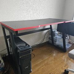 パソコンデスク&オフィスチェアの画像