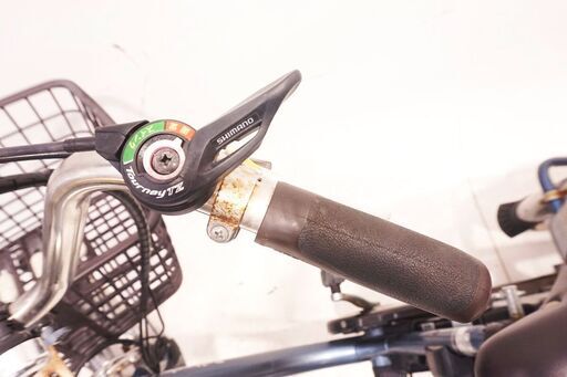 電動アシスト自転車 TDR-163L,17年モデル、整備済み、中古美品 PELTECH(ペルテック) TDR-163L 電動アシスト三輪車 前輪20型/後