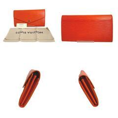 ルイヴィトン M60584 長財布 オレンジ LOUIS VUITTON ポルトフォイユ
