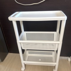 2段 収納 ラックの画像
