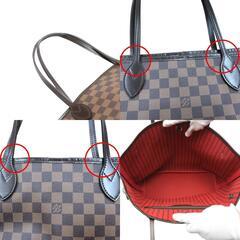 ルイヴィトン N41358 トートバッグ ブラウン  LOUIS VUITTON ポーチ無し ダミエの画像