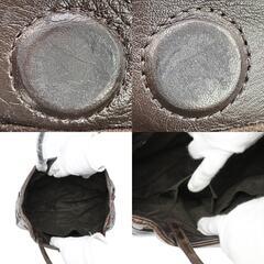 クロコダイル JNH-2880 トートバッグ ブラウン  CROCODILE マットクロコ 訳ありの画像