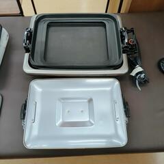 TIGER タイガー ホットプレート CDV-G130 2010年製 キズあり  動作確認済み【こちらは店舗です。浜村鹿野温泉ICから3分 買取本舗 宮本リサイクル 営業時間9～19時 定休日水曜のみ←連絡できませんm(_ _)m】の画像