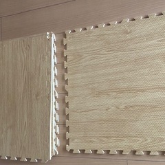 調 ジョイントマット 大判 59cm 6畳用　木目の画像