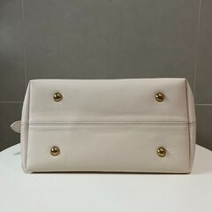 LOUIS VUITTON (ルイヴィトン) ロウキー ホーボーMM カーフレザー ハンドバッグ ベージュ レディースの画像