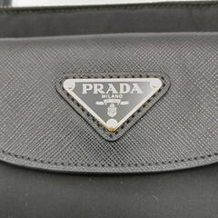 プラダ　ナイロン　トートバッグ　1BA106　ストラップ　PRADAの画像