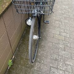 リサイクルショップどりーむ荒田店　No468 自転車　シティサイクル　27インチ　ギア切り替えOK♪　LEDオートライト付き♪の画像
